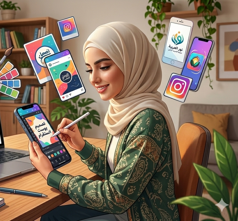 دورة التصاميم بالجوال (الجرافيك)